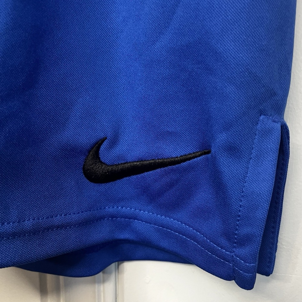 Nike Mens Dri Fit Athletic Shorts Medium Blue Running Training Gym Lightweight